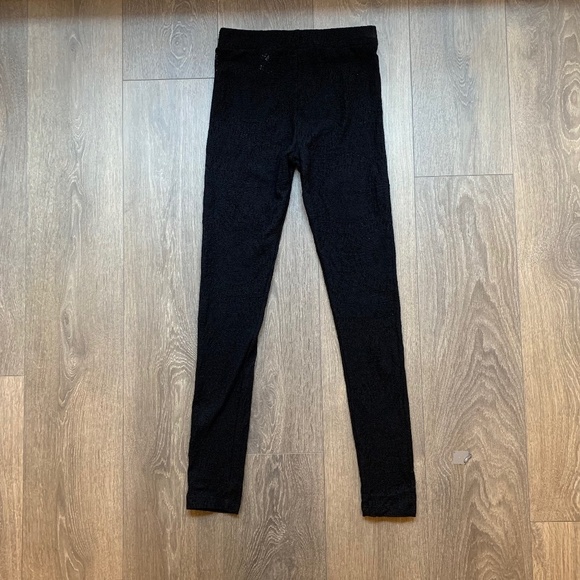 H&M Women's Lace Leggings Tights Skinny Leg Full length Sheer Mesh Black Small - Picture 6 of 15